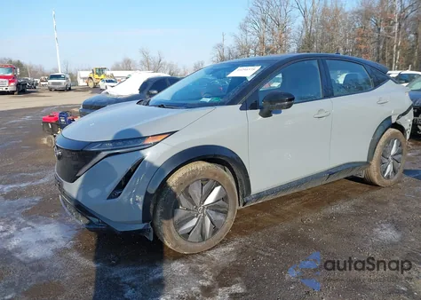 2023 Nissan Ariya Platinum+ z USA, uszkodzony, nr VIN JN1DF0CD1PM703885